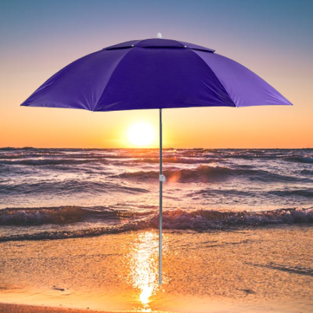 Плажен чадър Muhler YL1039 за защита от слънце и комфорт на плажа