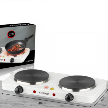 Електрически двоен котлон Cheffinger CF-EHD1000