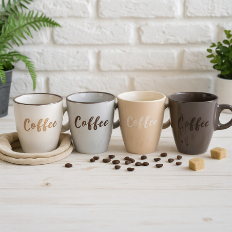 Керамична чаша Coffee 220 мл – стилна и удобна чаша за кафе и чай