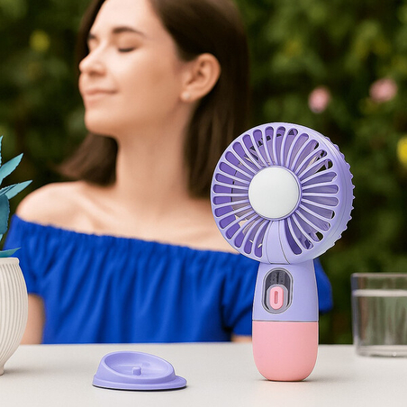 Преносим вентилатор 2в1 за охлаждане навсякъде