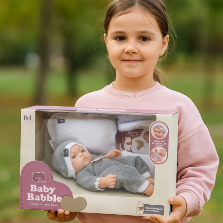Говорещо бебе 22 см – играчка, която говори на български език за забавление и обучение