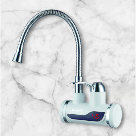 Нагревател за вода за стена с гъвкав чучур, 3000W