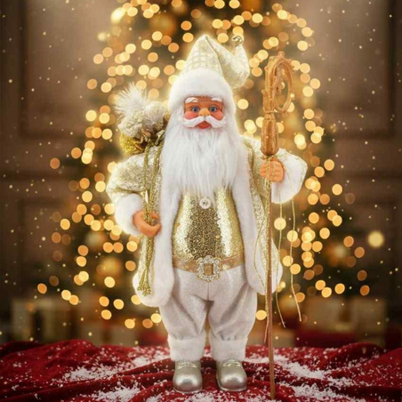 Златният Дядо Коледа – стилна коледна фигура, която носи мигновено празнично настроение у дома