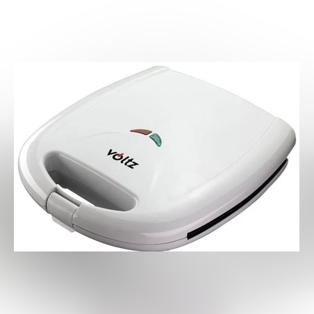 Уред за сладки орехчета Voltz, 1200W, За 24 сладки, Незалепващи плочи, Бял