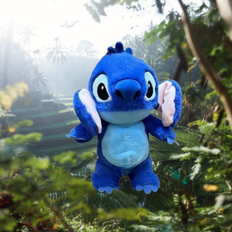 Интерактивна плюшена играчка Стич с дишаща функция – реалистична и забавна играчка за деца