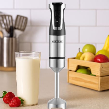 Ръчен пасатор Royalty Line RL-ESTM800 с мощност 800W за лесно пасиране и смесване