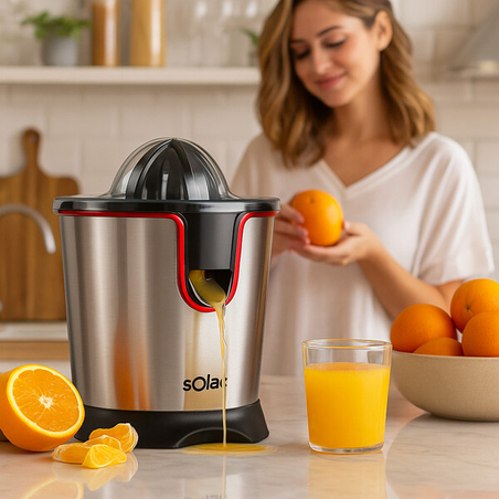 Сокоизстисквачка Solac Stillo 300 – бързо и лесно пресоване на плодове