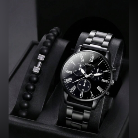 Кварцов часовник с гривна