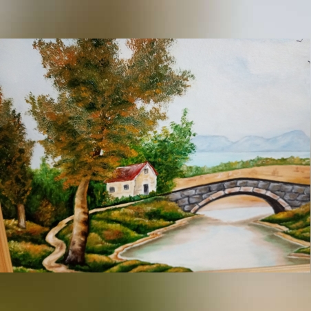 Мост над река