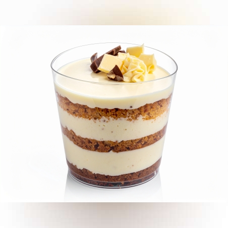 КЪП КЕЙК БЯЛ ШОКОЛАД - 10 БР.