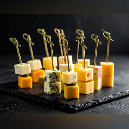 КОКТЕЙЛНА ХАПКА С ФРЕНСКИ СИРЕНА - 20 БР.