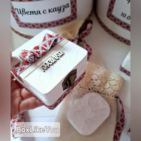 Кутийка косичка/кръстче