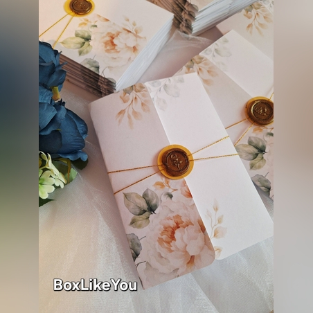 Сватбени покани с печат