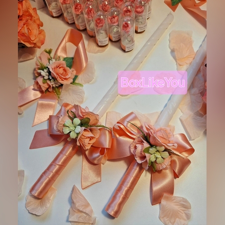 🎀 Ритуални Свещи с Луксозна Декорация