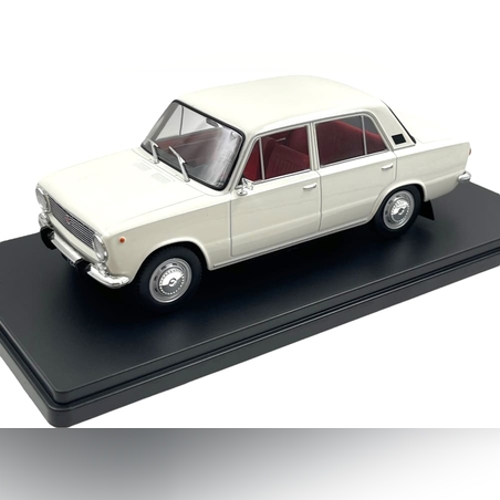 Метална кола Fiat 124 White 1970 WHITE BOX 1:24