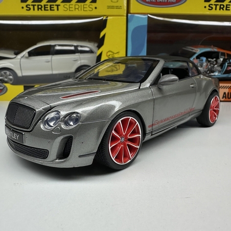 Метална кола с отварящи се врати и капаци MSZ BENTLEY CONTINENTAL SUPERSPORTS ISR 1:24
