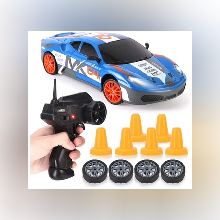 Радиоуправляема дрифт кола 4х4 Led Светлини и Звук - Ferrari F430