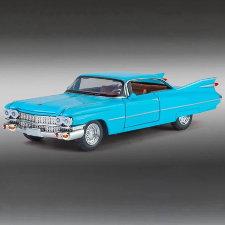 Метална кола с отварящи се врати, светлини и звуци Cadillac Eldorado 1:24