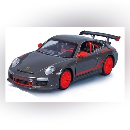 Метална кола с отварящи се врати, светлини и звуци MSZ PORSCHE 911 GT3 RS 1:32