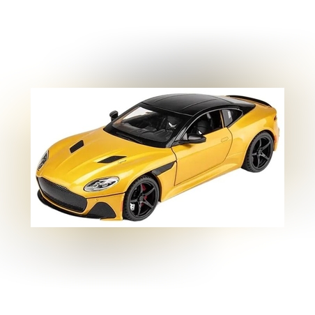 Метална кола с отварящи се врати и капаци светлини и звуци Aston Martin DBS Superleggera 1:24