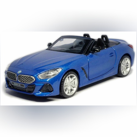 Метална кола с отварящи се врати и капаци светлини и звуци MSZ BMW Z4 M40i Convertible 1:30