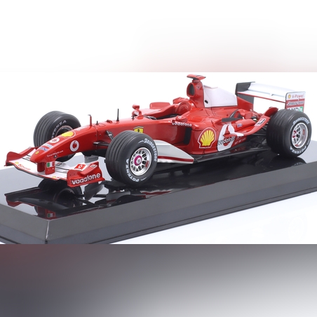 Метална кола Ferrari F2004 Michael Schumacher Formula 1 World Champion 2004 - Edicola 1:24