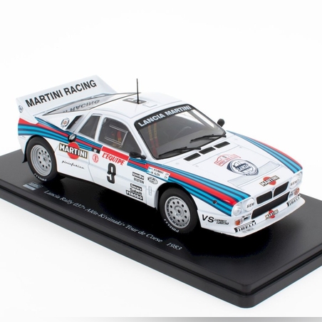 Метална кола Lancia Rally 037 Alén-Kivimaki - Tour de Corse 1983 - Altaya 1:24