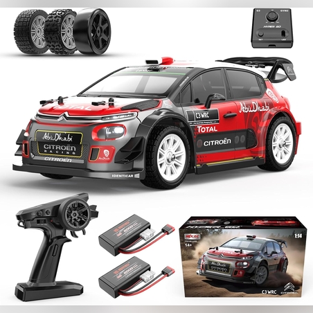 MJX HYPER GO 14303 Citroen C3 WRC безчеткова рали/дрифт кола 4x4 1:14 RTR, 2.4GHz, 42km/h