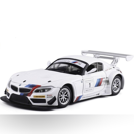 Метална кола с отварящи се врати и капаци MSZ BMW Z4 1:24