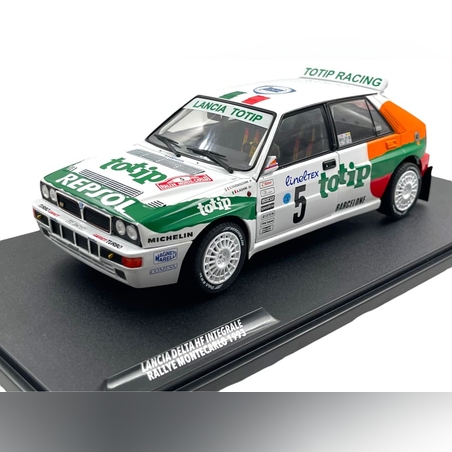 Метална кола Lancia Delta HF Integrale Rally Montecarlo 1993 - 1:18