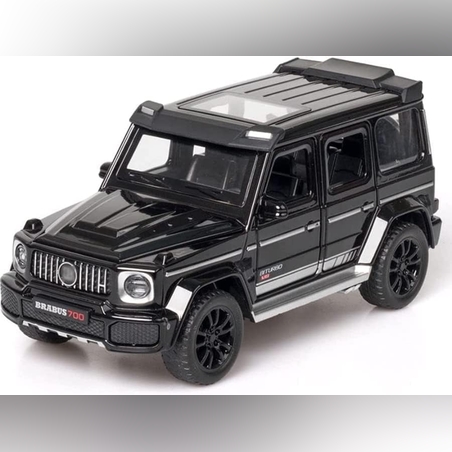 Метален джип с отварящи се врати светлини и звуци Mercedes G-Class BRABUS G700 1:32