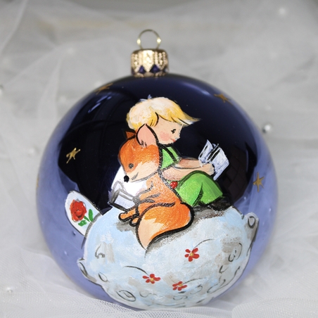 Стъклена коледна играчка Малкият принц
