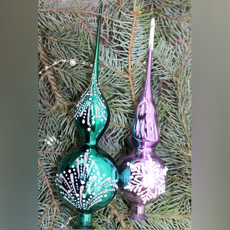 Стъклен връх за елха