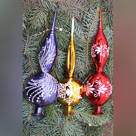 Стъклен връх за елха