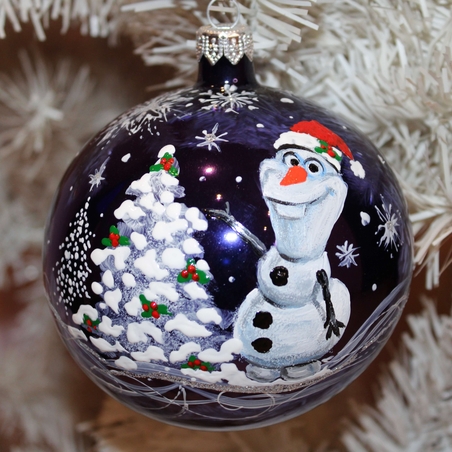 Стъклена играчка - Еленче и човече - Copy 1