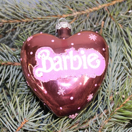 Стъклено сърце Barbie