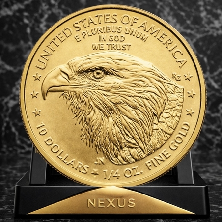 Златна монета American Gold Eagle 1/4 унция (7.78 г) 2025