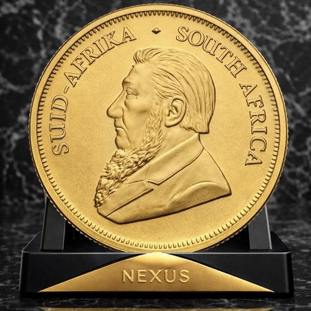 Златна монета South African Krugerrand 1/4 унция (7.775 г)