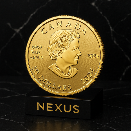 Златна инвестиционна монета Canadian Maple Leaf