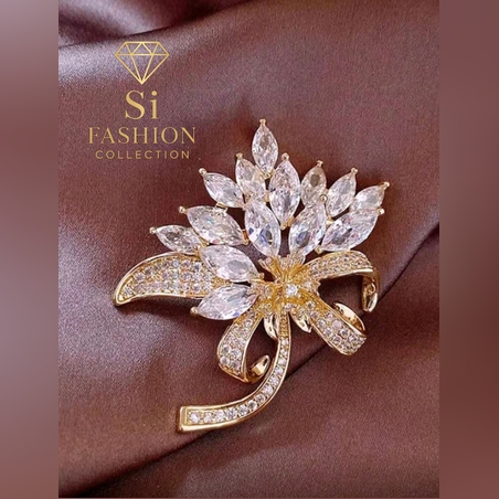 Брошка „Златен Цъфтеж“