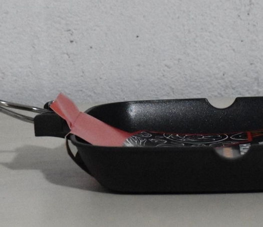 Тиган грил лят индукционен 24 см