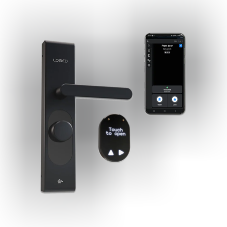 Shelly LOQED Touch Smart Lock Black