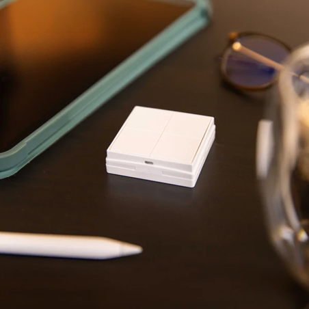 Shelly BLU Wall Switch 4 (Stand Alone)