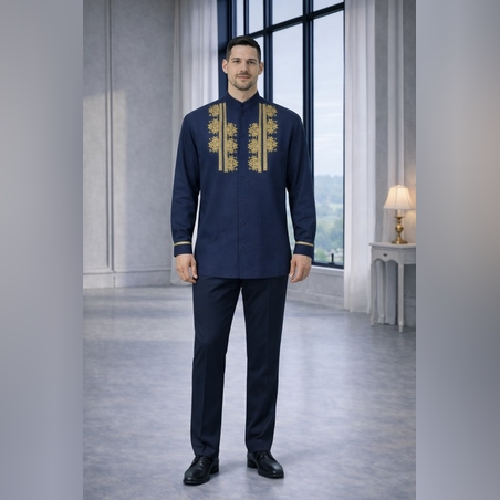 Мъжка риза „Явор“ към Рокля „Яна“