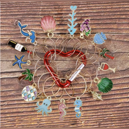 Wine Glass Charms