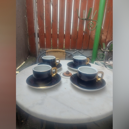 Set cafea cobalt