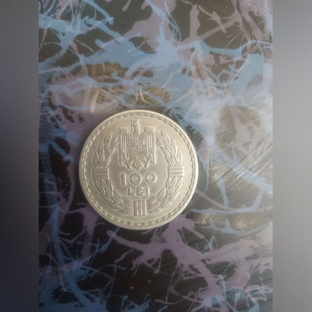Moneda argint 100lei 1932 Londra