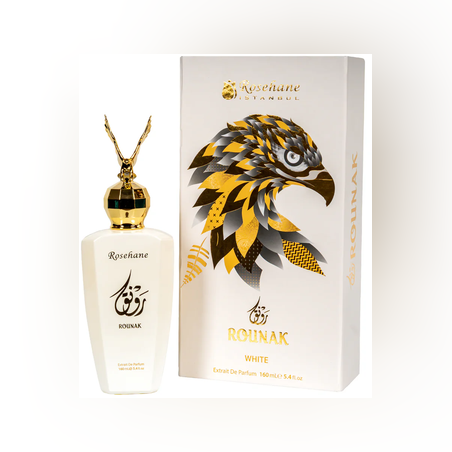 Extract de Parfum Rounak White, Rosehane, Femei, 160 ml, Floral-Dulce