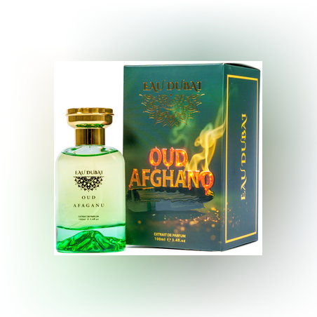 Extract de Parfum EAU DUBAI Oud Afghano, Unisex, 100 ml, Aromatic-Lemnos