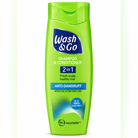 Wash&Go 360 ml Anti Dandruff 2in1